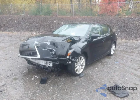 2014 Lexus Ct 200H z USA, uszkodzony, nr VIN JTHKD5BH6E2178079